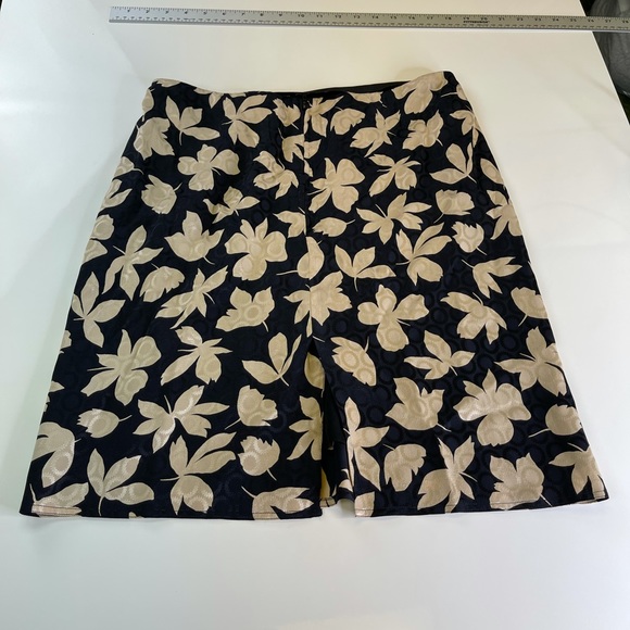 VTG Giorgio Armani Floral Silk Top & Skirt Set 44 - Picture 12 of 12